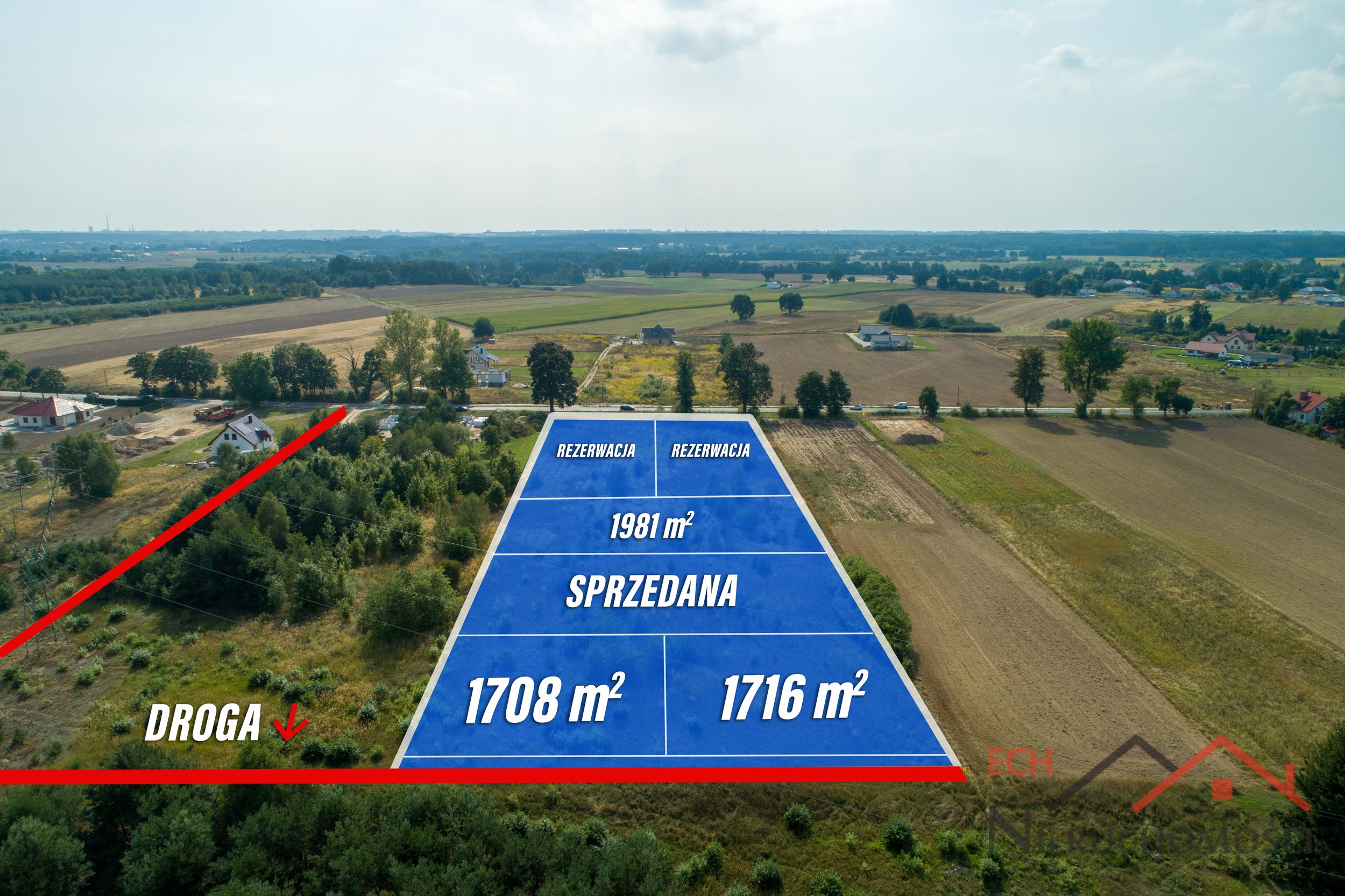 Działka — Santocko