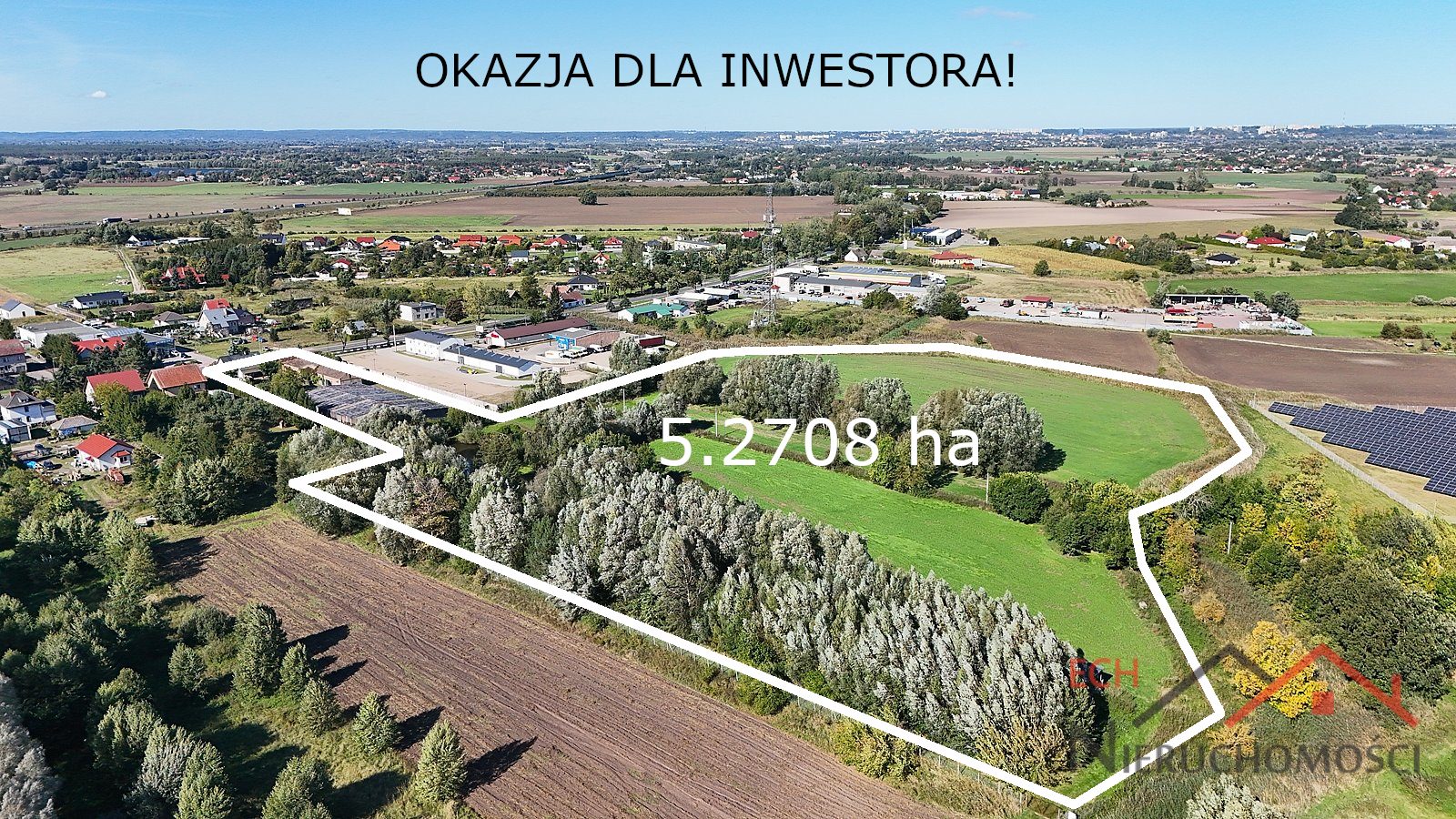Działka — Deszczno