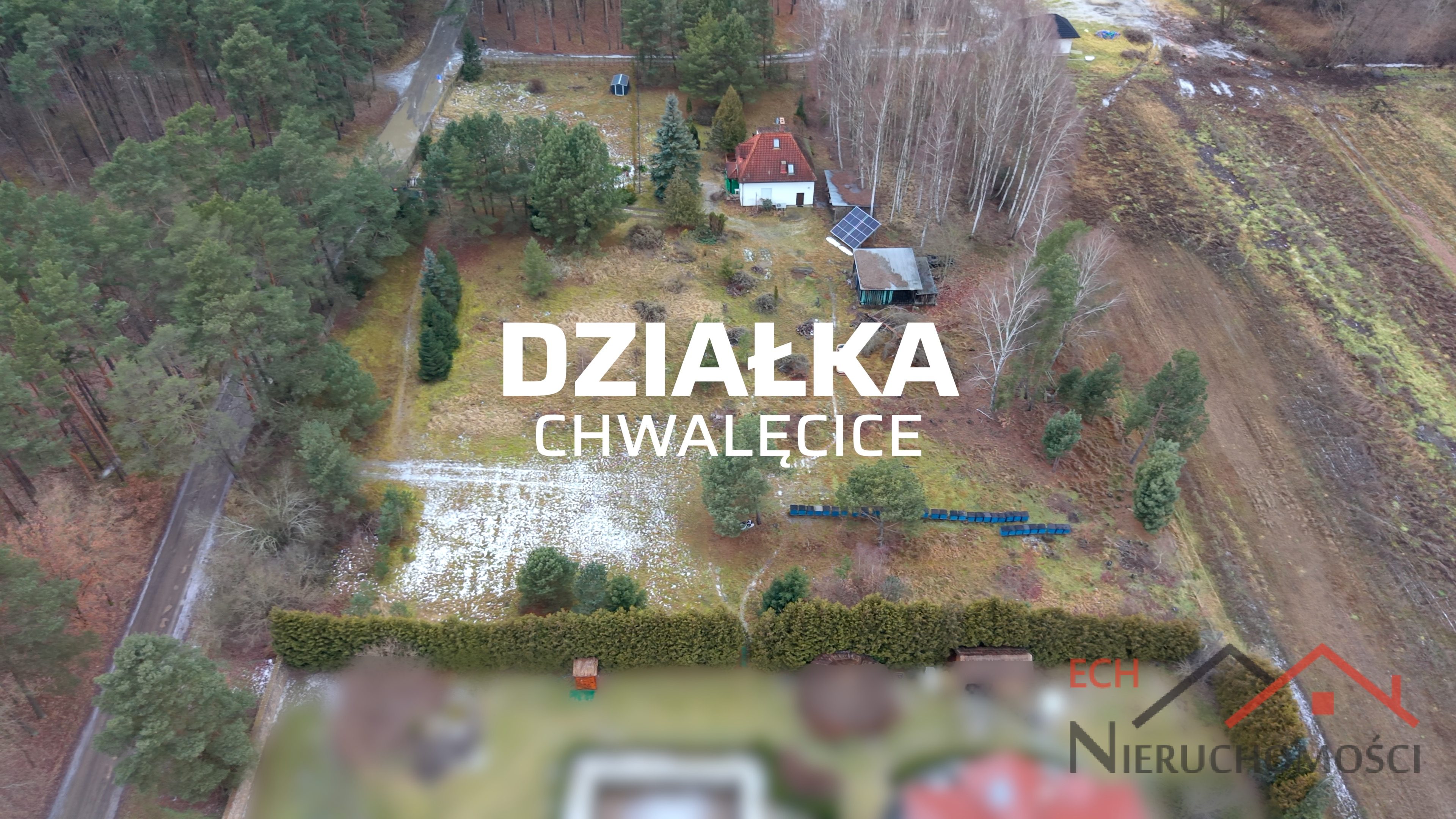 Działka — Chwalęcice