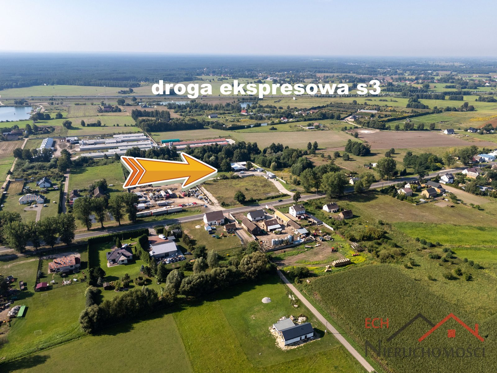 Działka — Deszczno