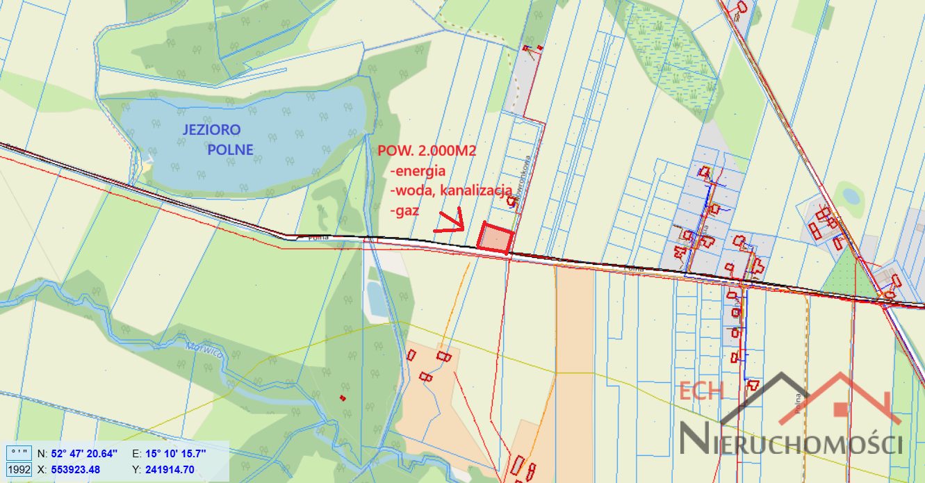 Działka — Kłodawa